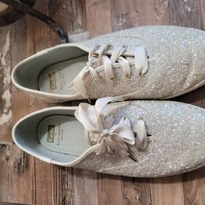 Kate Spade Keds glitter sneaker